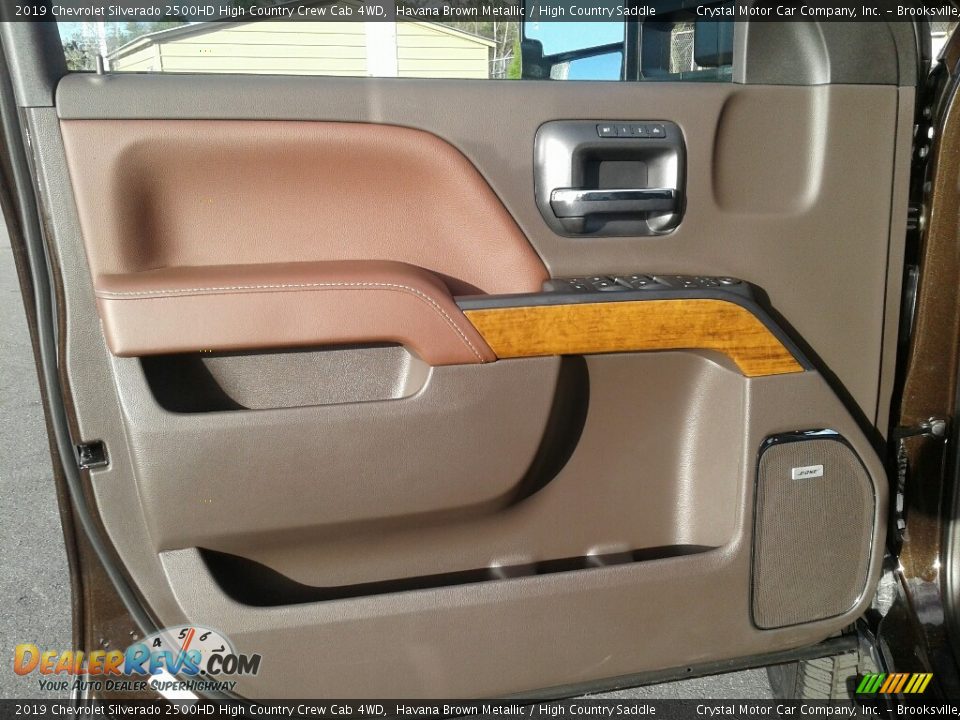 2019 Chevrolet Silverado 2500HD High Country Crew Cab 4WD Havana Brown Metallic / High Country Saddle Photo #18