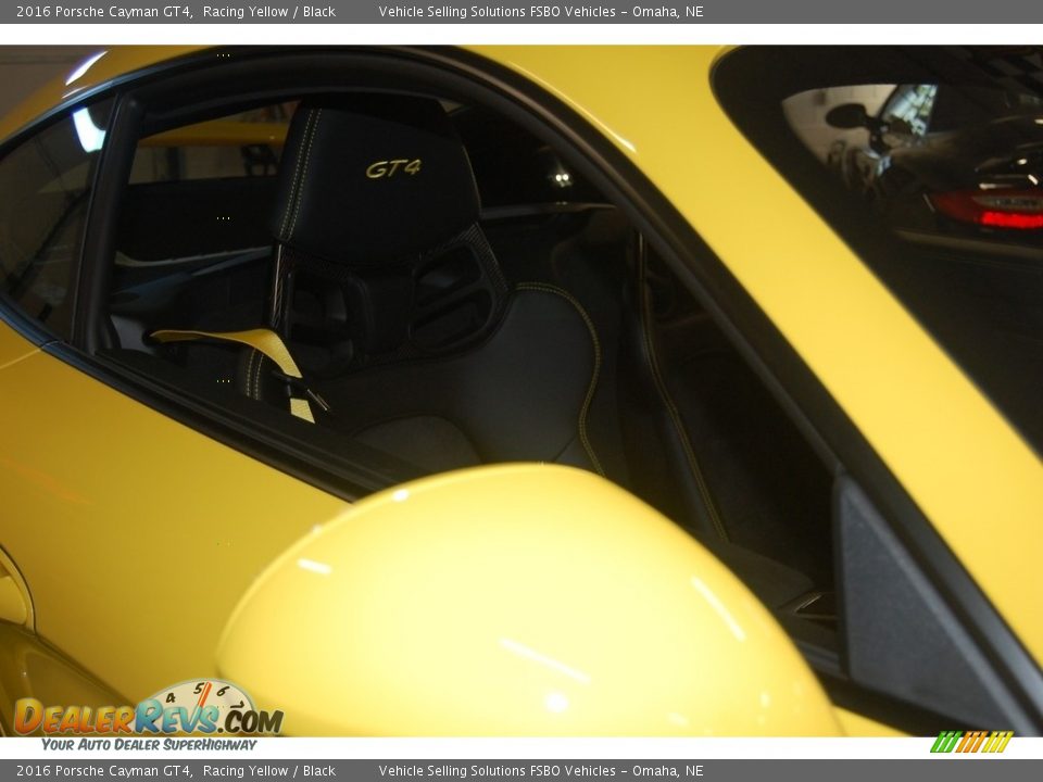 2016 Porsche Cayman GT4 Racing Yellow / Black Photo #36
