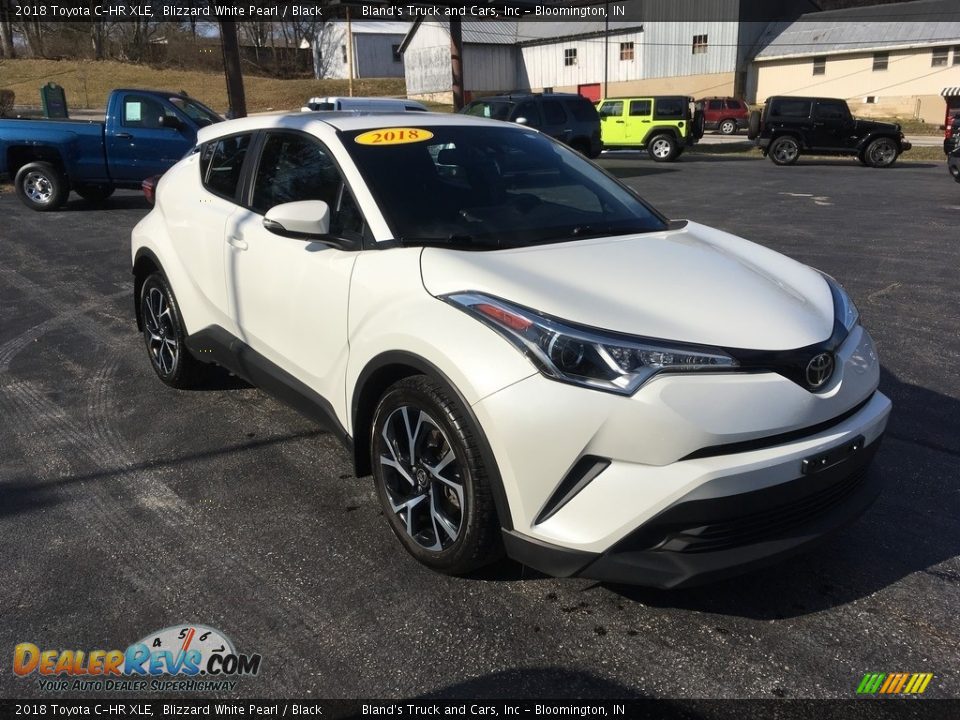 2018 Toyota C-HR XLE Blizzard White Pearl / Black Photo #8