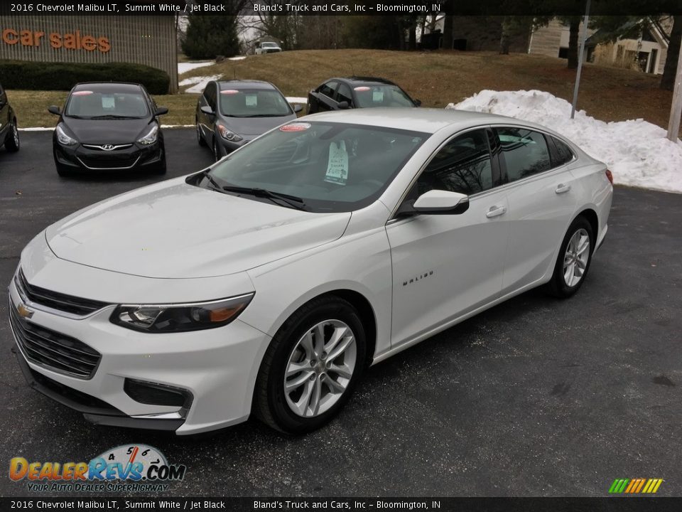 2016 Chevrolet Malibu LT Summit White / Jet Black Photo #1