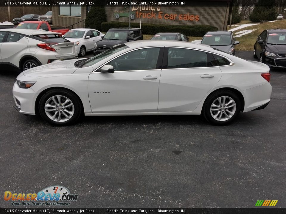 2016 Chevrolet Malibu LT Summit White / Jet Black Photo #2