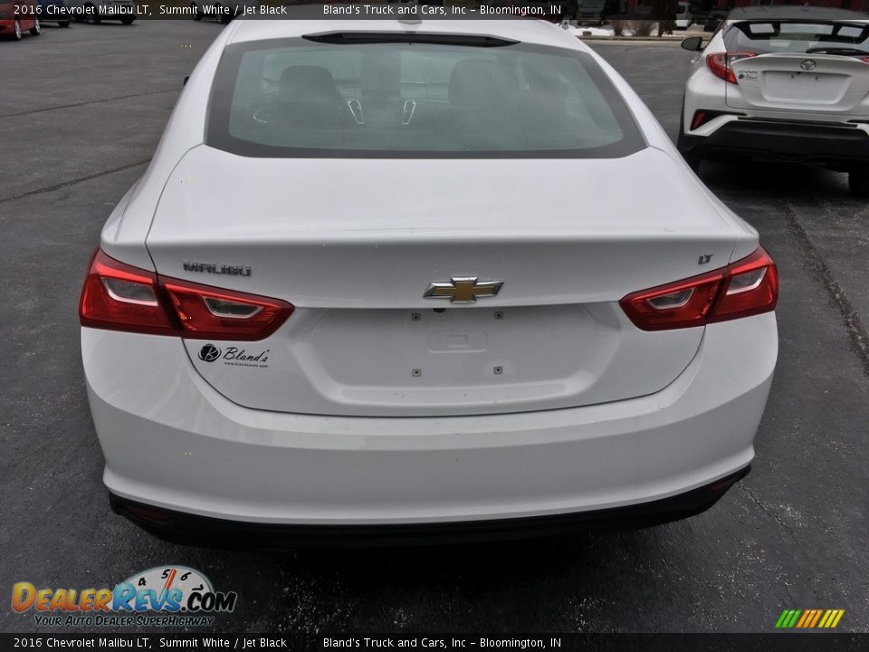 2016 Chevrolet Malibu LT Summit White / Jet Black Photo #4