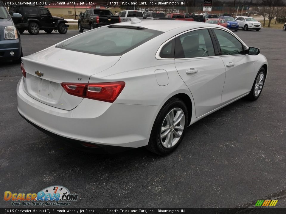 2016 Chevrolet Malibu LT Summit White / Jet Black Photo #6