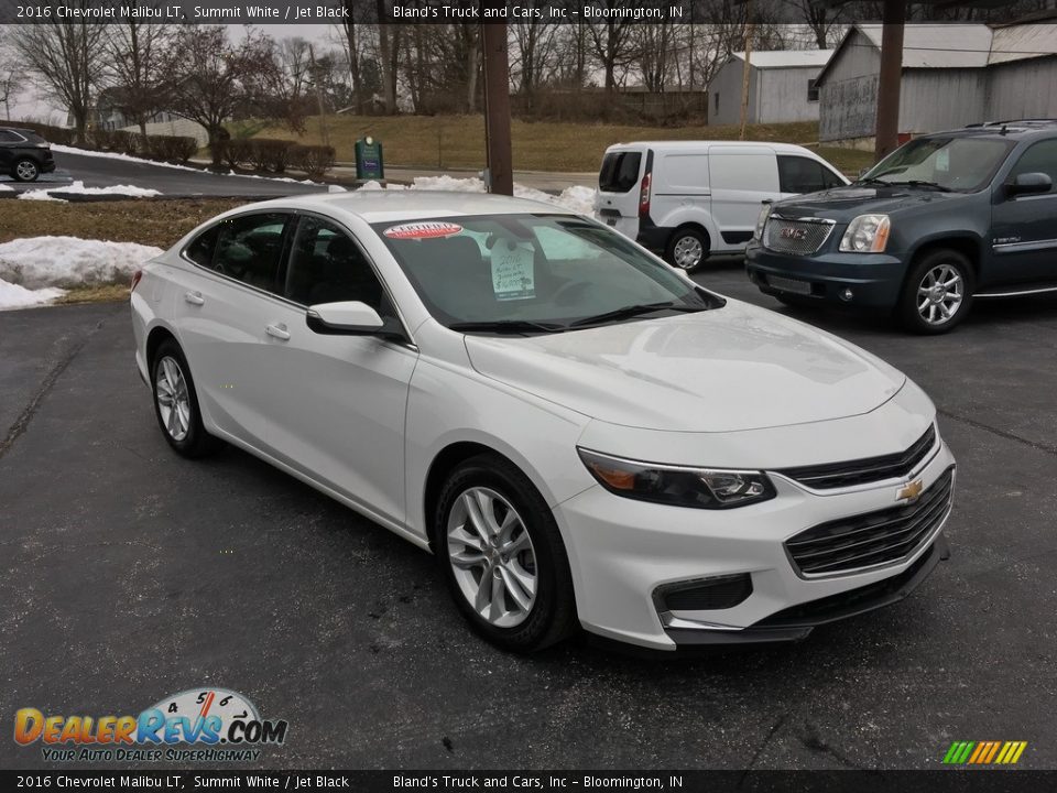 2016 Chevrolet Malibu LT Summit White / Jet Black Photo #8