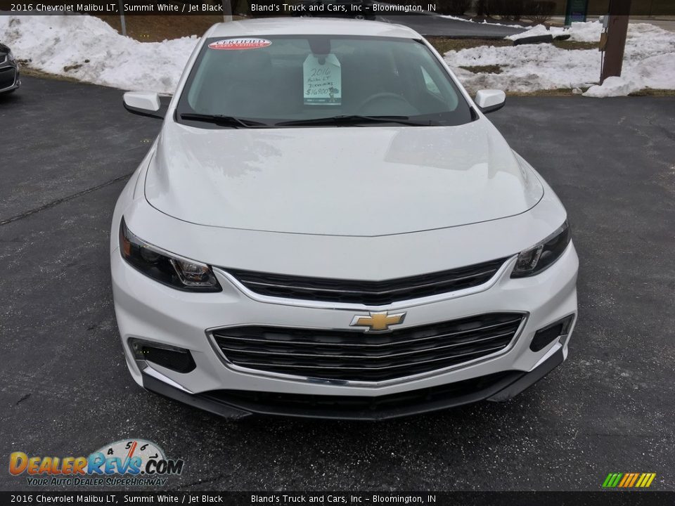 2016 Chevrolet Malibu LT Summit White / Jet Black Photo #9
