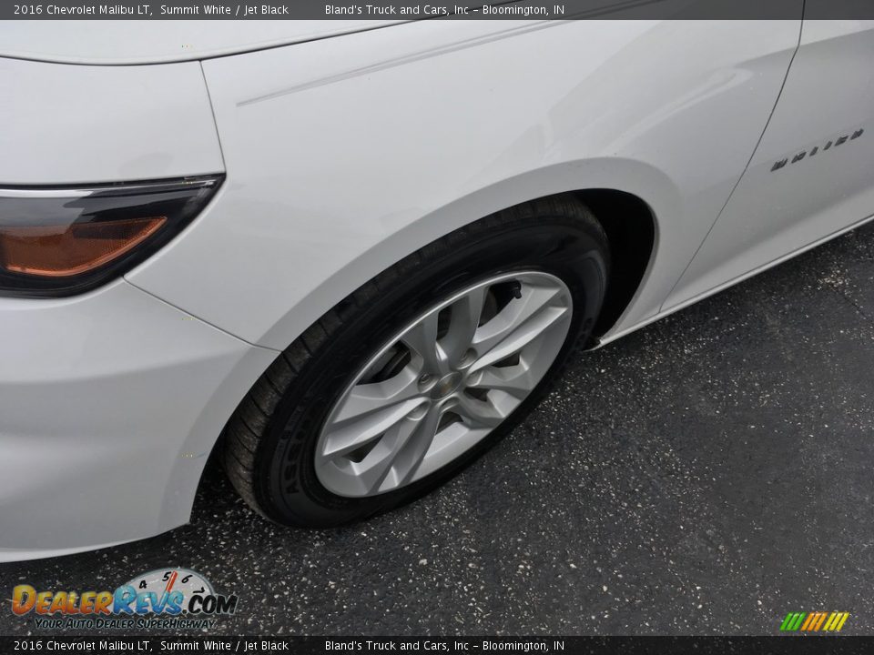 2016 Chevrolet Malibu LT Summit White / Jet Black Photo #10