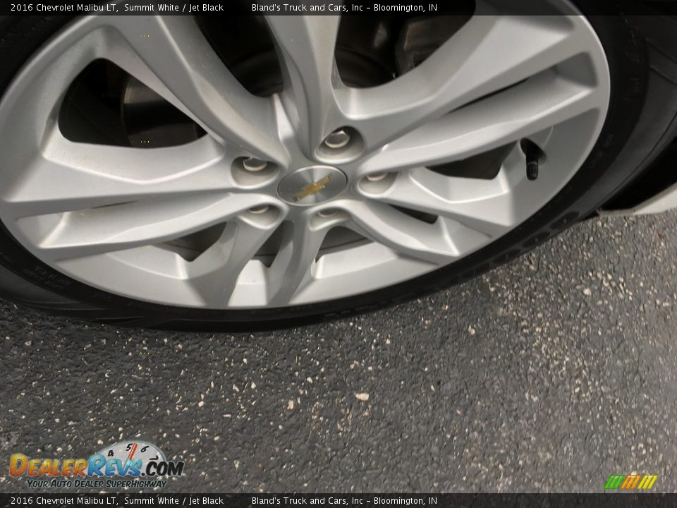 2016 Chevrolet Malibu LT Summit White / Jet Black Photo #26