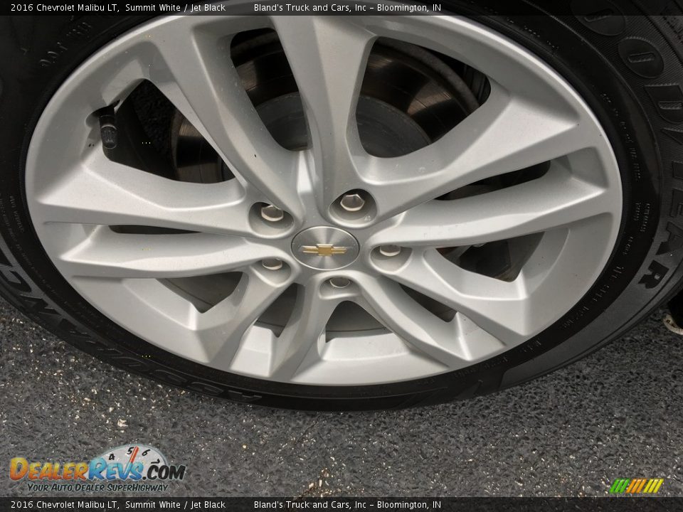 2016 Chevrolet Malibu LT Summit White / Jet Black Photo #28
