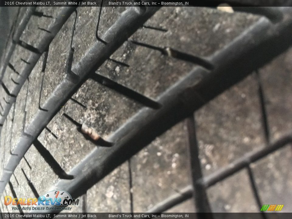 2016 Chevrolet Malibu LT Summit White / Jet Black Photo #29