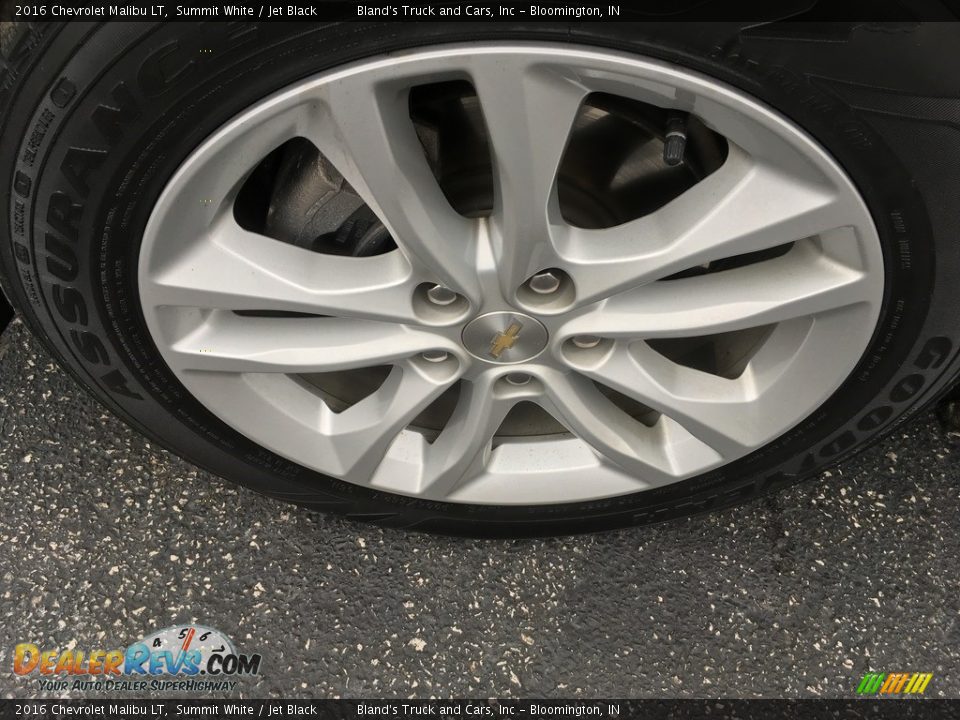 2016 Chevrolet Malibu LT Summit White / Jet Black Photo #32