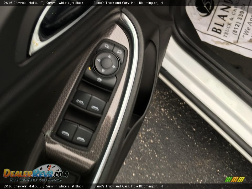 2016 Chevrolet Malibu LT Summit White / Jet Black Photo #35