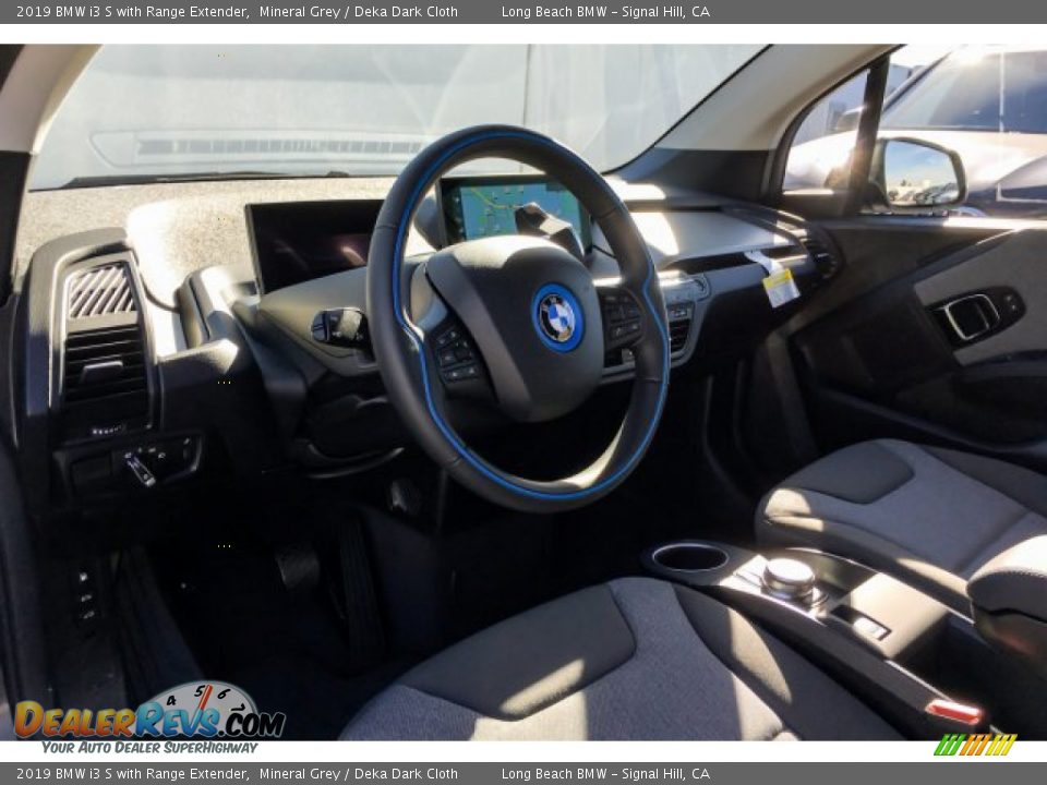2019 BMW i3 S with Range Extender Mineral Grey / Deka Dark Cloth Photo #4