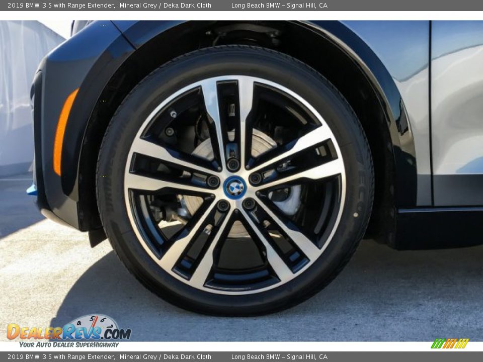 2019 BMW i3 S with Range Extender Mineral Grey / Deka Dark Cloth Photo #9