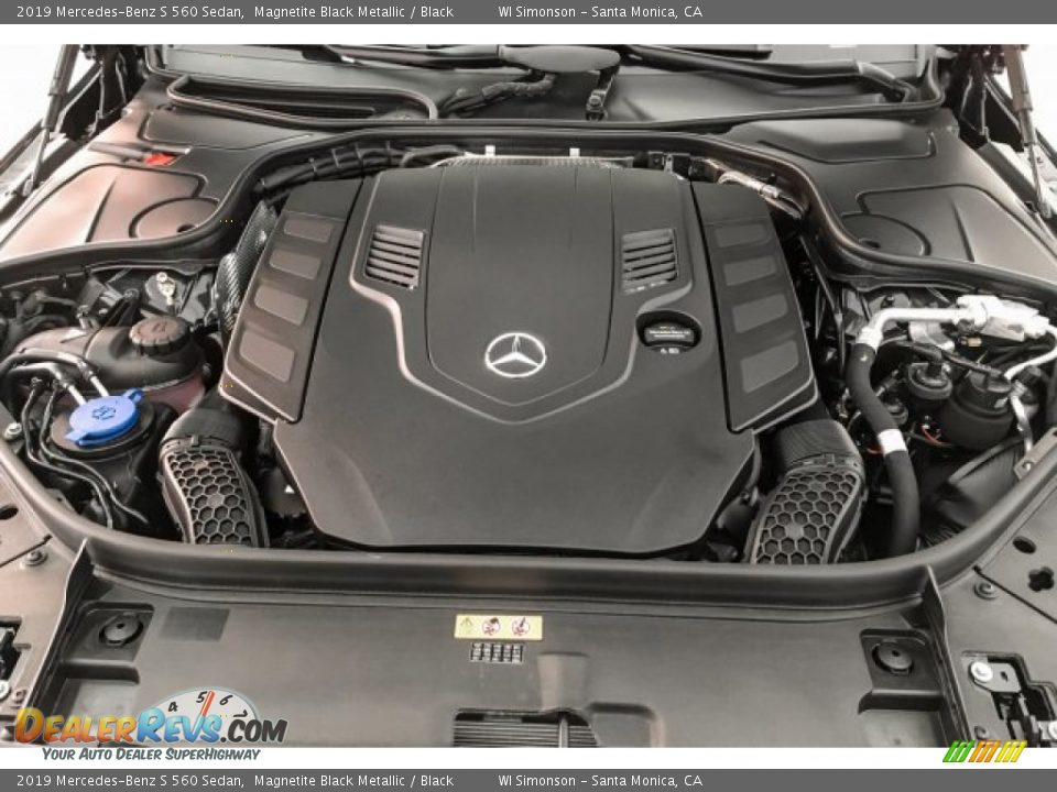 2019 Mercedes-Benz S 560 Sedan 4.0 Liter biturbo DOHC 32-Valve VVT V8 Engine Photo #8