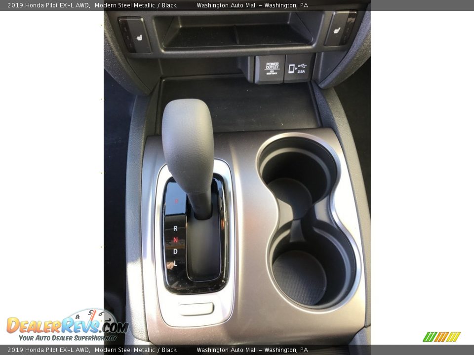 2019 Honda Pilot EX-L AWD Modern Steel Metallic / Black Photo #23