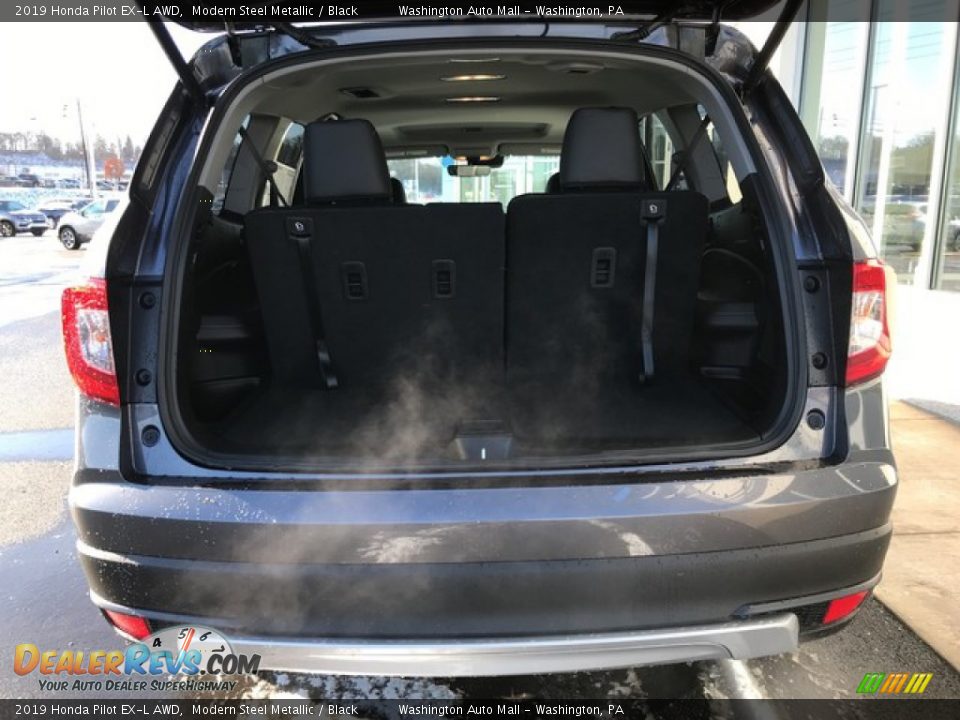 2019 Honda Pilot EX-L AWD Modern Steel Metallic / Black Photo #29