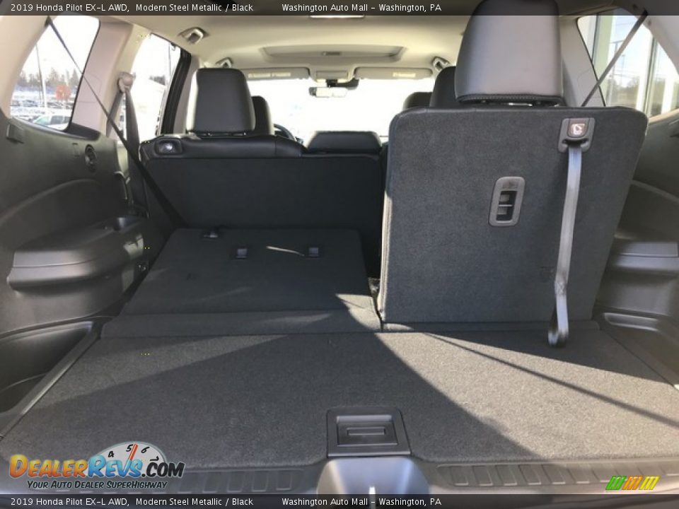 2019 Honda Pilot EX-L AWD Modern Steel Metallic / Black Photo #31