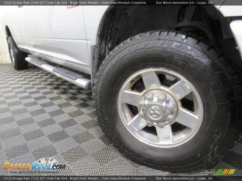 2010 Dodge Ram 2500 SLT Crew Cab 4x4 Bright Silver Metallic / Dark Slate/Medium Graystone Photo #2