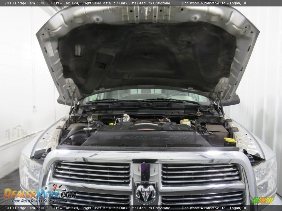 2010 Dodge Ram 2500 SLT Crew Cab 4x4 Bright Silver Metallic / Dark Slate/Medium Graystone Photo #6