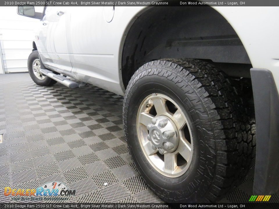 2010 Dodge Ram 2500 SLT Crew Cab 4x4 Bright Silver Metallic / Dark Slate/Medium Graystone Photo #10