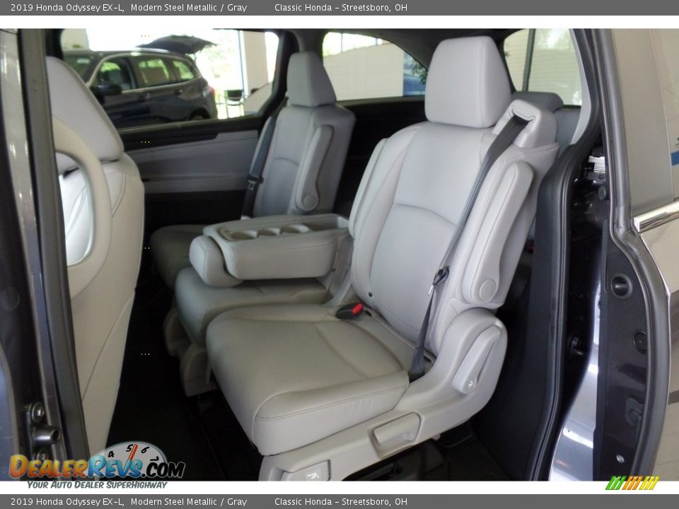 2019 Honda Odyssey EX-L Modern Steel Metallic / Gray Photo #8