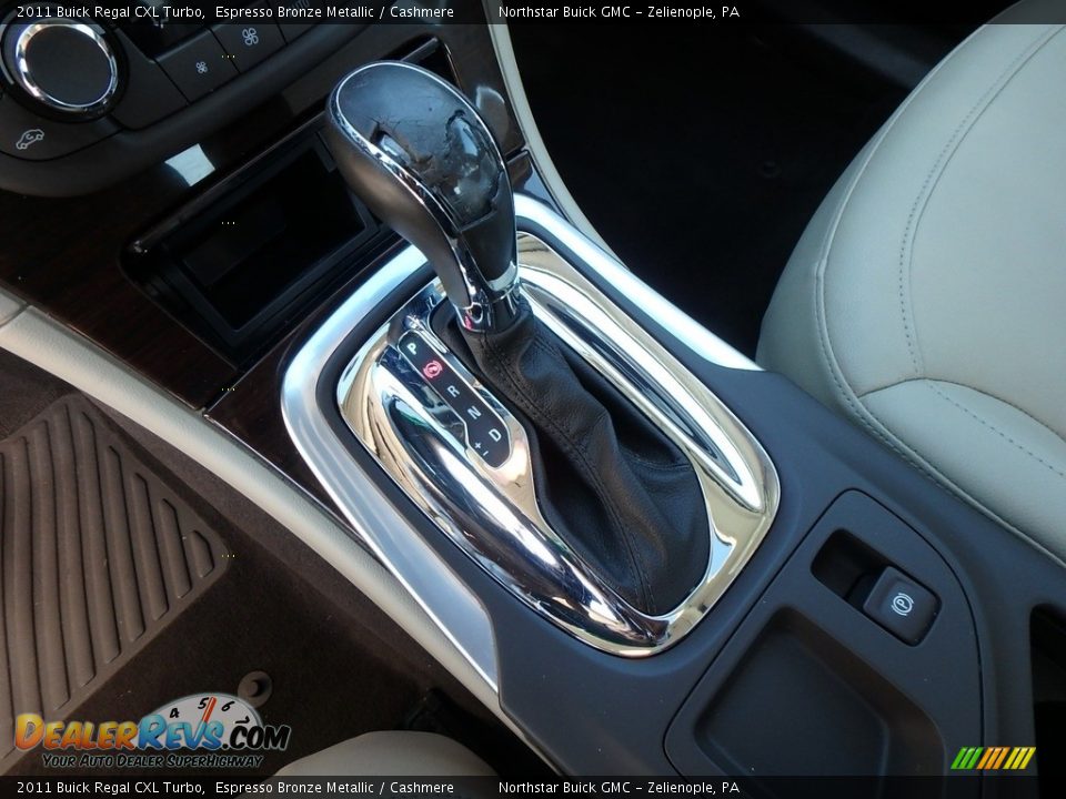 2011 Buick Regal CXL Turbo Espresso Bronze Metallic / Cashmere Photo #25