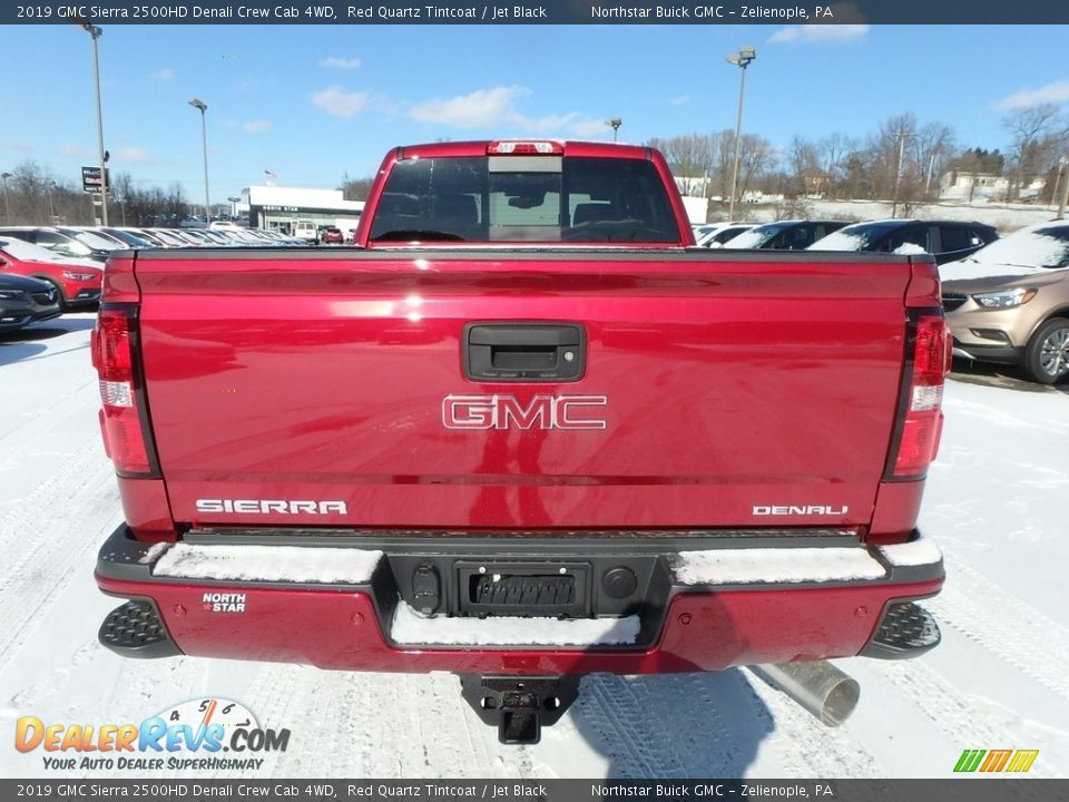 2019 GMC Sierra 2500HD Denali Crew Cab 4WD Red Quartz Tintcoat / Jet Black Photo #6