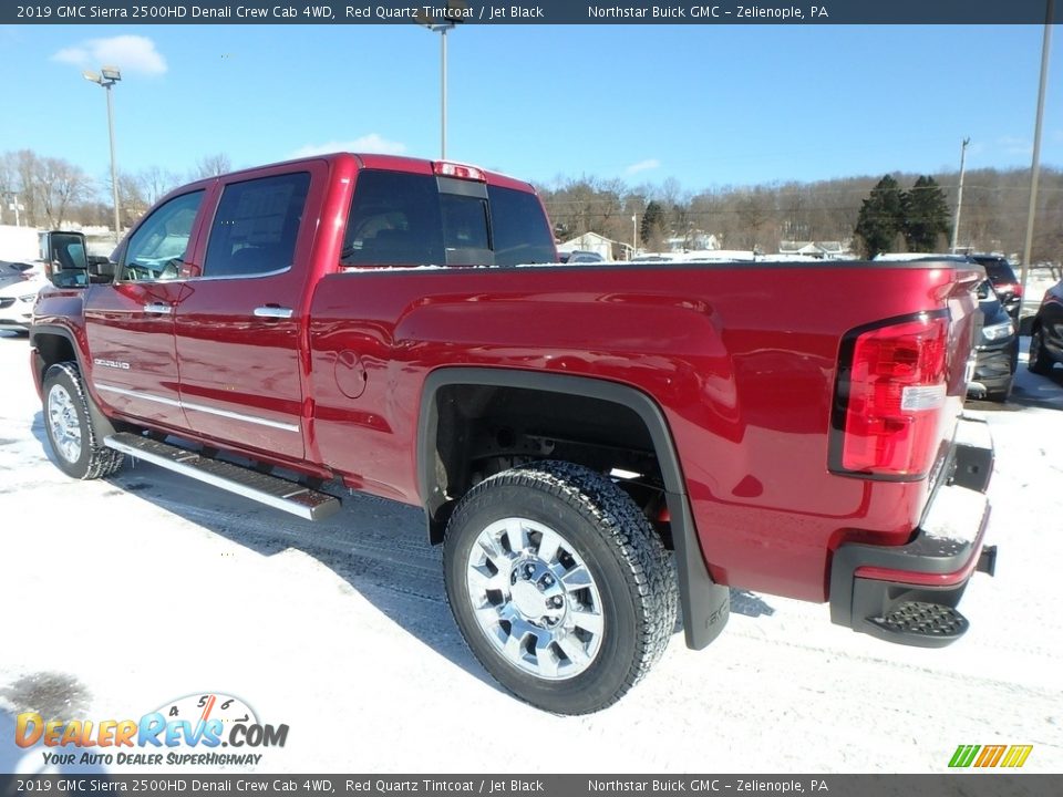 2019 GMC Sierra 2500HD Denali Crew Cab 4WD Red Quartz Tintcoat / Jet Black Photo #7