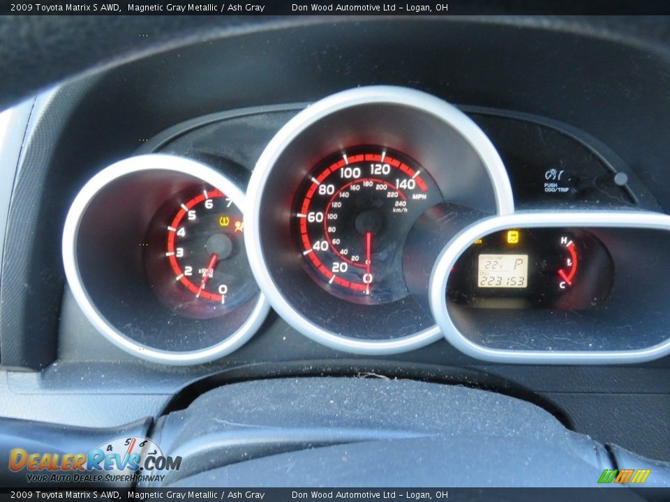 2009 Toyota Matrix S AWD Magnetic Gray Metallic / Ash Gray Photo #28