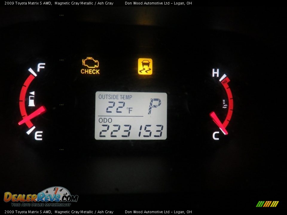 2009 Toyota Matrix S AWD Magnetic Gray Metallic / Ash Gray Photo #29