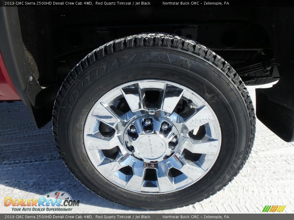 2019 GMC Sierra 2500HD Denali Crew Cab 4WD Red Quartz Tintcoat / Jet Black Photo #9