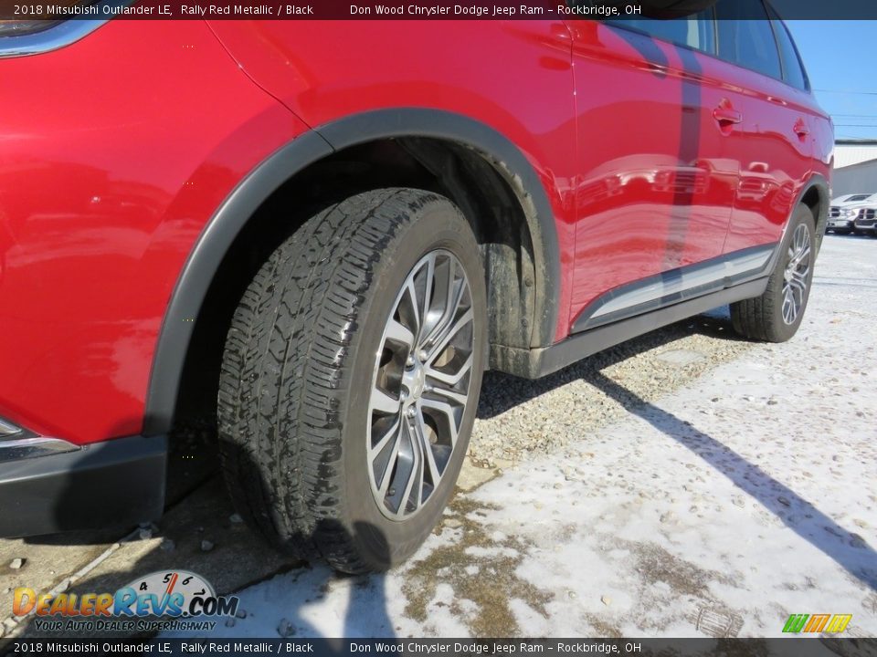 2018 Mitsubishi Outlander LE Rally Red Metallic / Black Photo #9