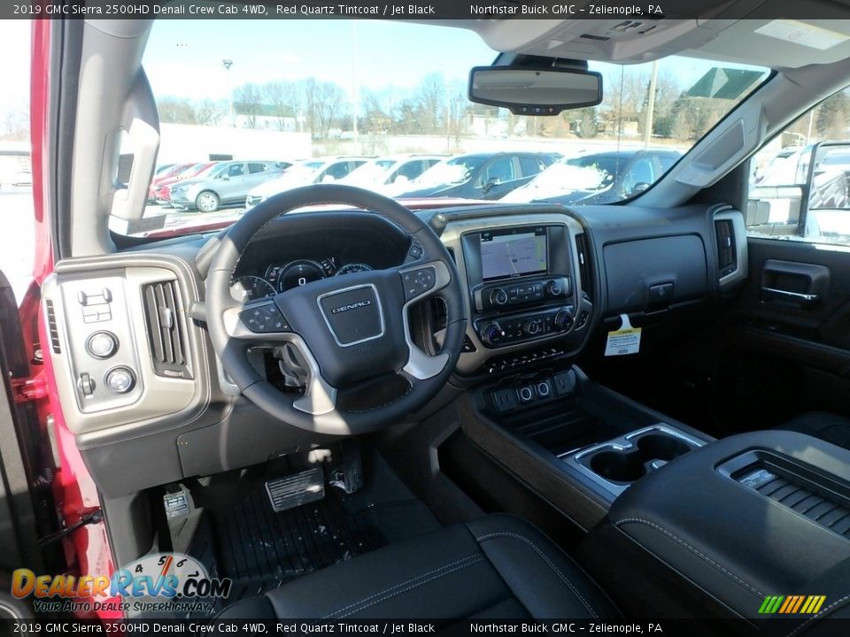 2019 GMC Sierra 2500HD Denali Crew Cab 4WD Red Quartz Tintcoat / Jet Black Photo #12