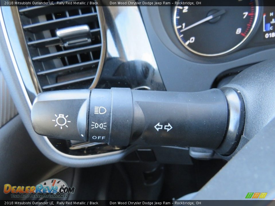 2018 Mitsubishi Outlander LE Rally Red Metallic / Black Photo #20