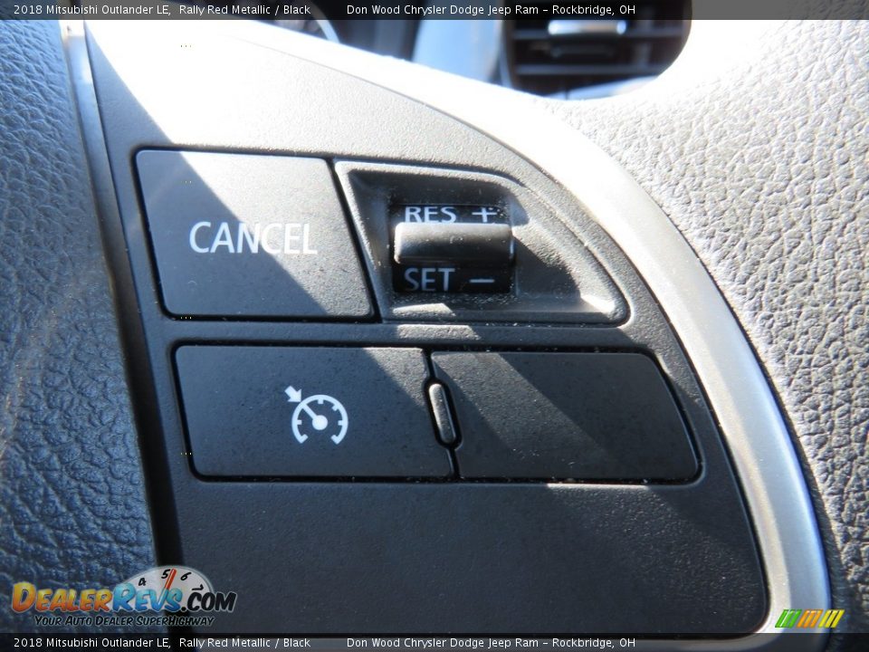 2018 Mitsubishi Outlander LE Rally Red Metallic / Black Photo #22