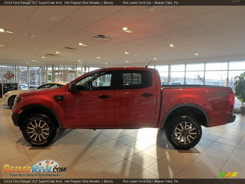 Hot Pepper Red Metallic 2019 Ford Ranger XLT SuperCrew 4x4 Photo #6