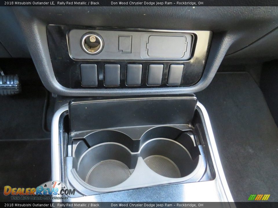 2018 Mitsubishi Outlander LE Rally Red Metallic / Black Photo #25