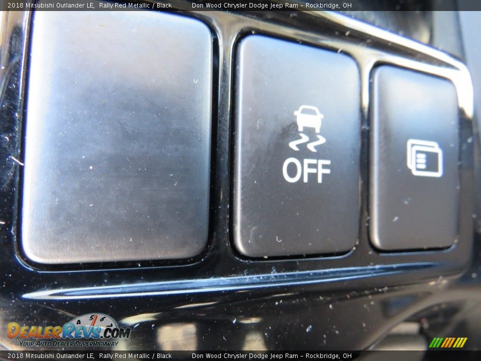 2018 Mitsubishi Outlander LE Rally Red Metallic / Black Photo #26