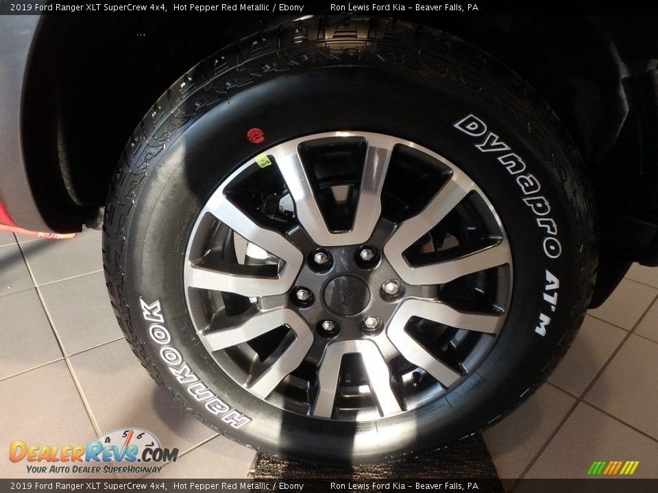 2019 Ford Ranger XLT SuperCrew 4x4 Wheel Photo #9