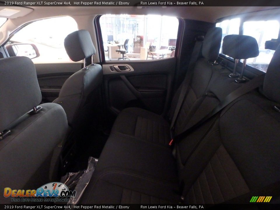 2019 Ford Ranger XLT SuperCrew 4x4 Hot Pepper Red Metallic / Ebony Photo #11