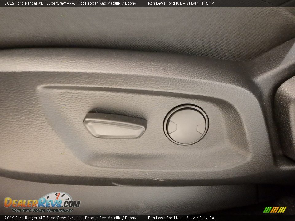 2019 Ford Ranger XLT SuperCrew 4x4 Hot Pepper Red Metallic / Ebony Photo #15