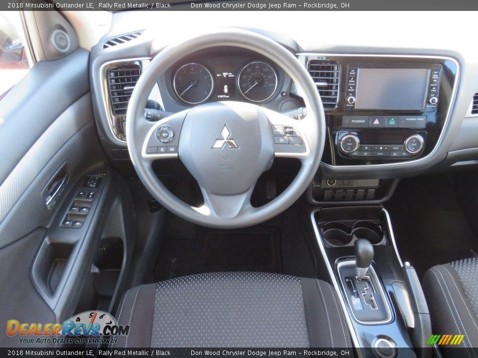 2018 Mitsubishi Outlander LE Rally Red Metallic / Black Photo #34