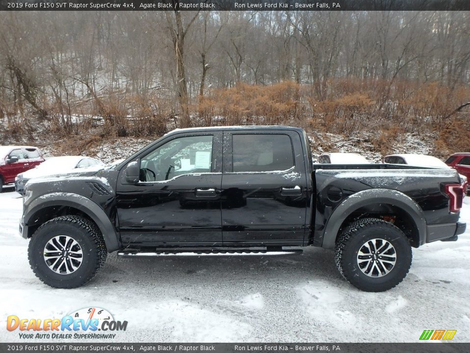 Agate Black 2019 Ford F150 SVT Raptor SuperCrew 4x4 Photo #5