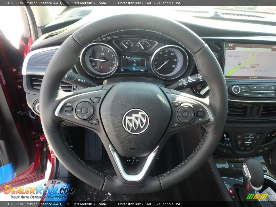 2019 Buick Envision Essence AWD Steering Wheel Photo #17