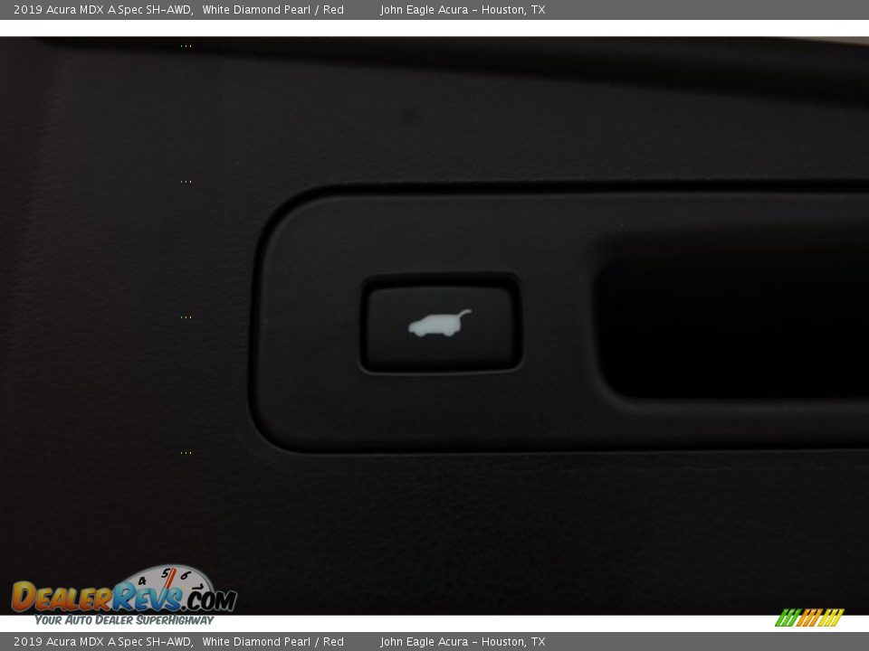 2019 Acura MDX A Spec SH-AWD White Diamond Pearl / Red Photo #21