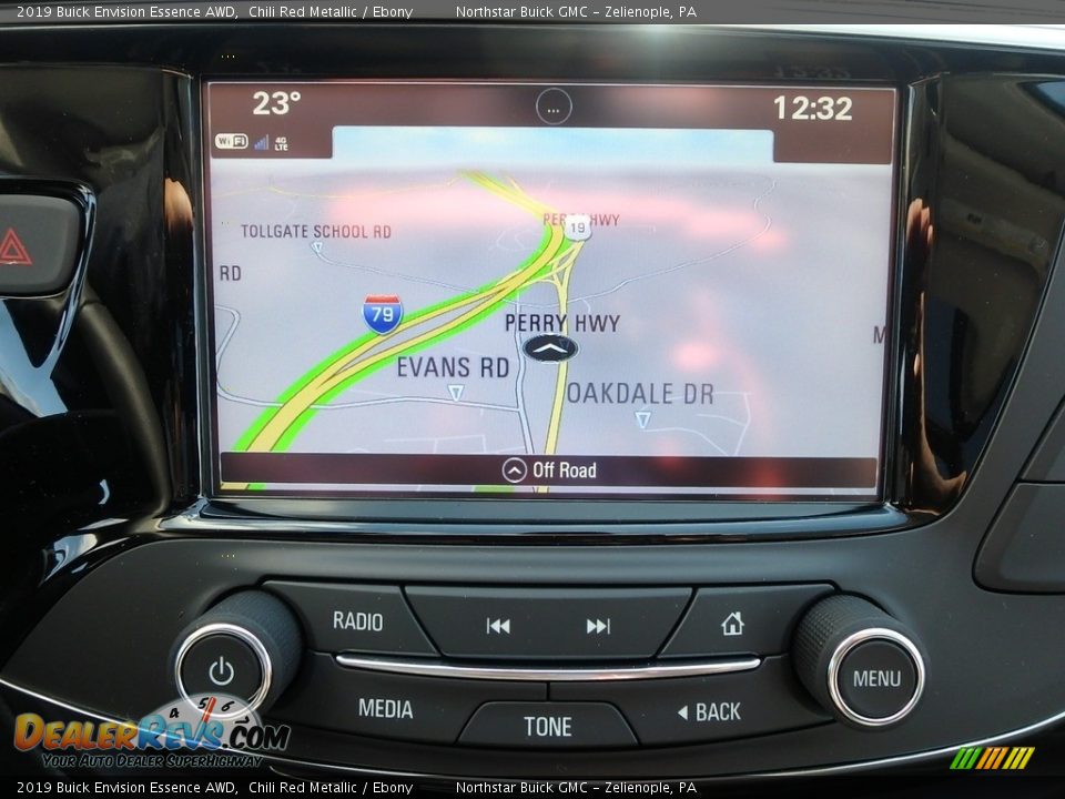 Navigation of 2019 Buick Envision Essence AWD Photo #20
