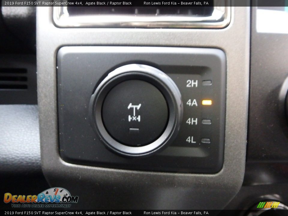 Controls of 2019 Ford F150 SVT Raptor SuperCrew 4x4 Photo #18