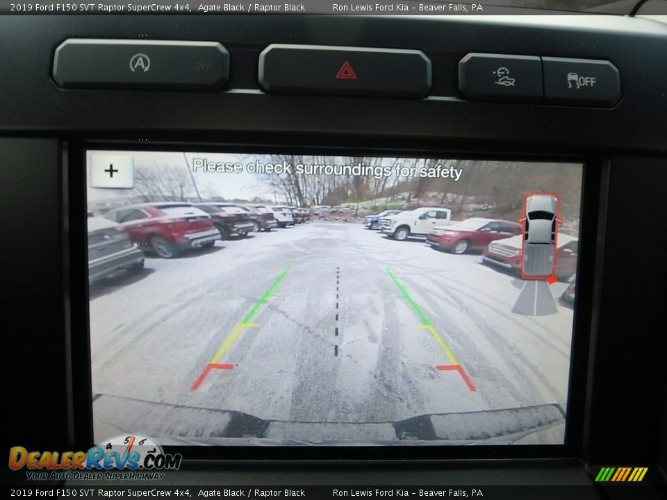2019 Ford F150 SVT Raptor SuperCrew 4x4 Agate Black / Raptor Black Photo #20