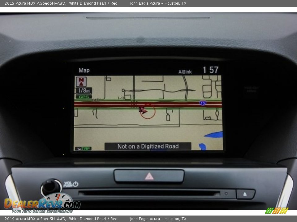 2019 Acura MDX A Spec SH-AWD White Diamond Pearl / Red Photo #29
