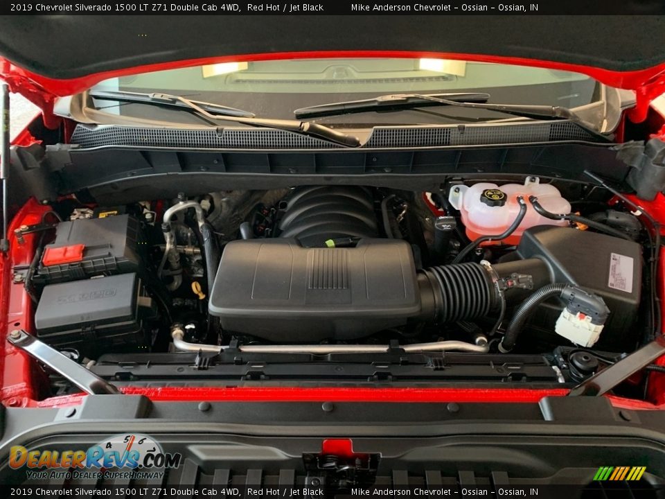 2019 Chevrolet Silverado 1500 LT Z71 Double Cab 4WD Red Hot / Jet Black Photo #3